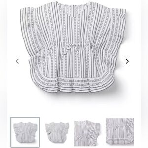 Janie and Jack Geo Striped Swim Cover-up EUC size 6